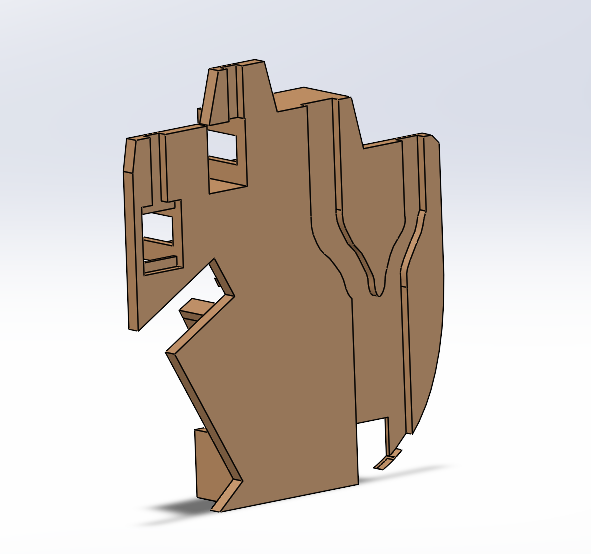 Internal servo & spool layout
